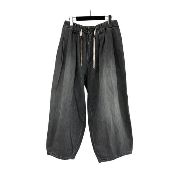 Sillage circular pants black denim