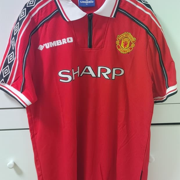 엄브로 맨유 유니폼 베컴 마킹 XL