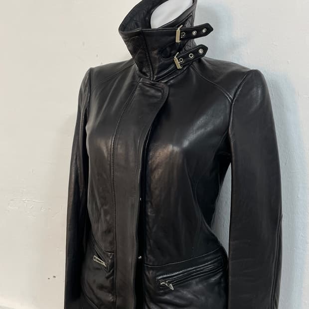 벨스타프 양가죽 라이더 자켓 