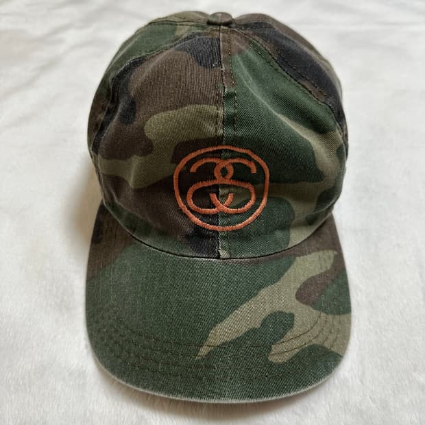 90s 올드 스투시 카모 볼캡