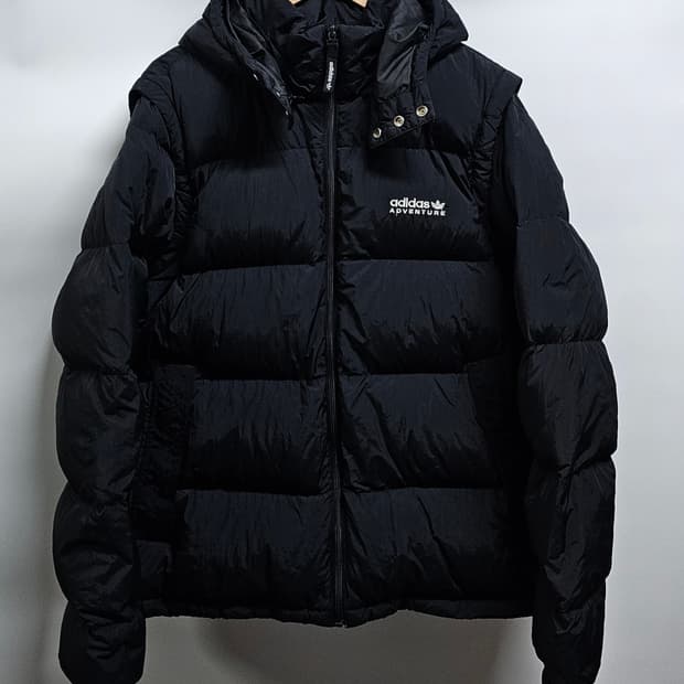 아디다스 어드벤처 덕다운패딩 XL 조끼분리가능