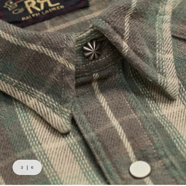 [M] Rrl 웨스턴 셔츠