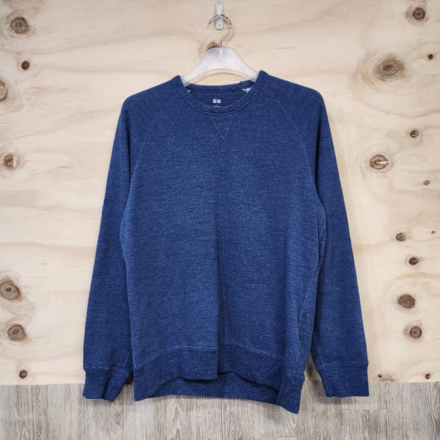 620) 유니클로 남성 기모 맨투맨