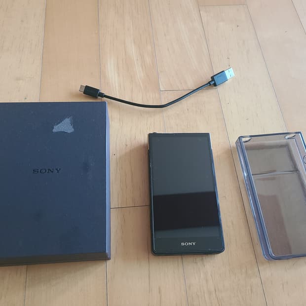 소니 DAP Sony NW-ZX707 케이스 박스 포함