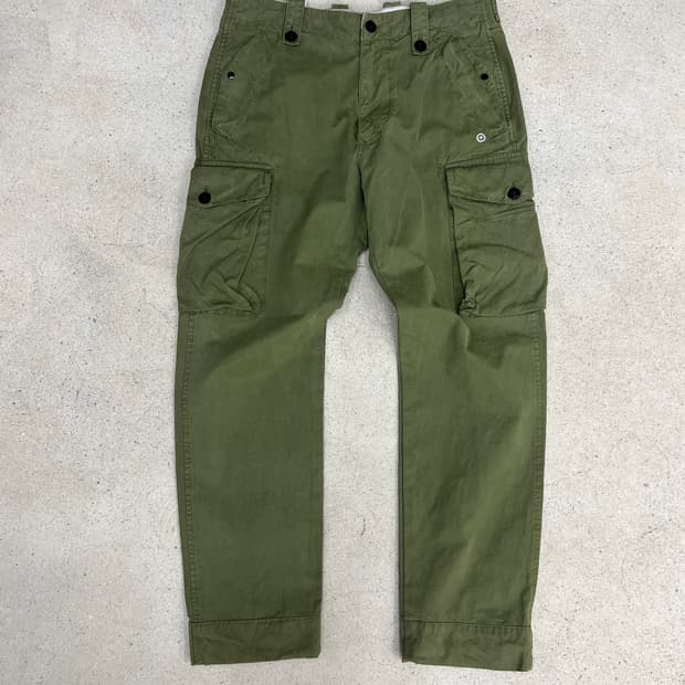 스톤아일랜드 04ss 데님라인 밀리터리 카고 팬츠