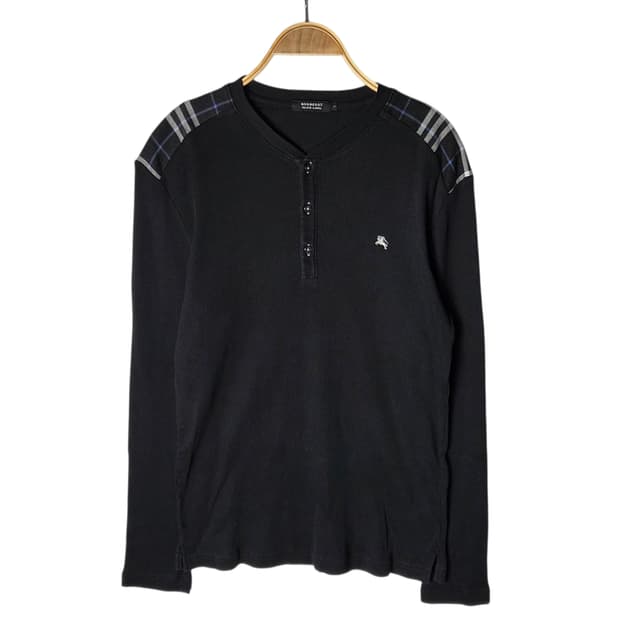 [Burberry] 버버리 블랙라벨 헨리넥 롱슬리브