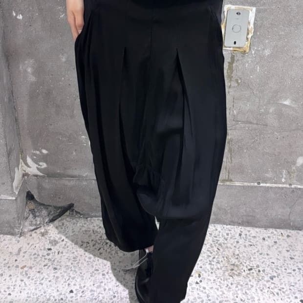 Rick Owens 릭오웬스 16SS 블랙 사이클롭스 배기팬츠