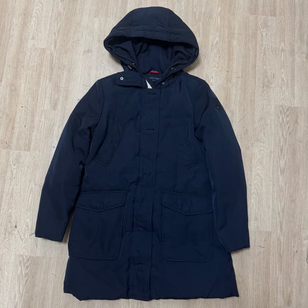 타미힐피거 여성 클래식 후드 패딩코트 M/95 