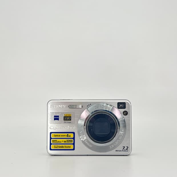 소니 사이버샷 Sony Cyber-shot DSC-W120 실버