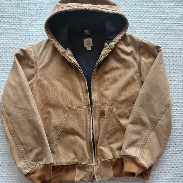 [S] 칼하트 j130 샌드스톤 덕 액티브 자켓