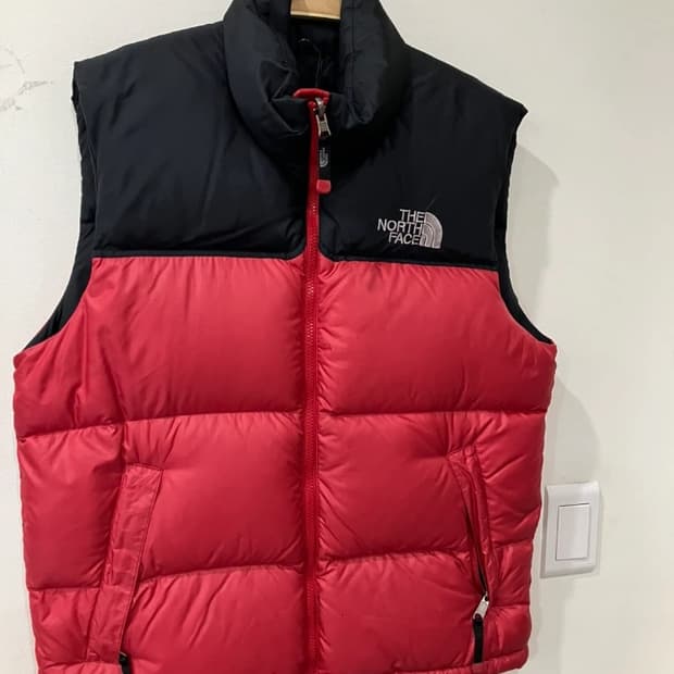 노스페이스 패딩조끼
