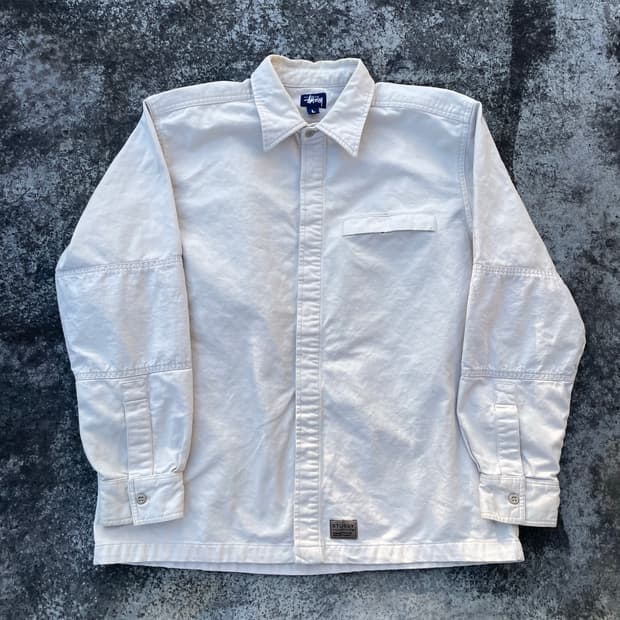 90s 올드 스투시 워크 셔츠 / 자켓