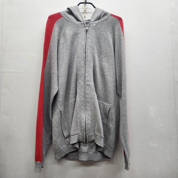 아르마니 익스체인지 코튼 니트 사이드라인 후드집업L(L~XL)