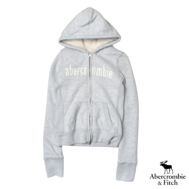 아베크롬비 울프조 후드 집업 자켓 M N1145