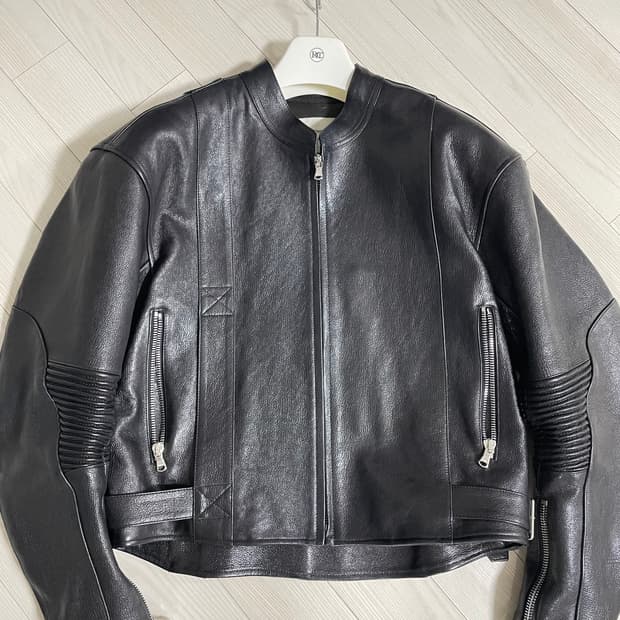 렉토 모터사이클 고트레더 자켓 m사이즈