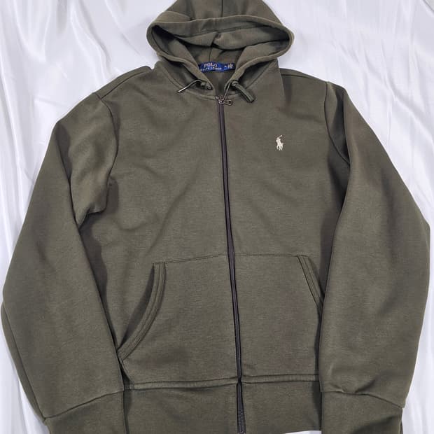 폴로후드집업