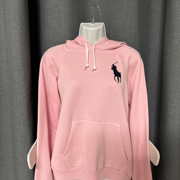 폴로 랄프로렌 핑크후드티