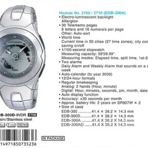 카시오 E 데이터뱅크 새상품 y2k