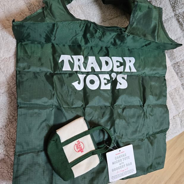 트레이더조 마이크로 토트백