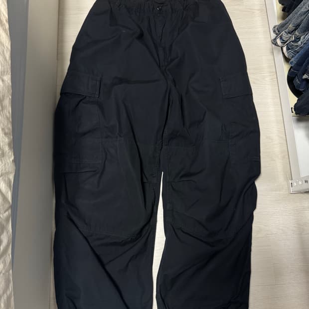 칼하트wip 제트 카고팬츠 블랙 L