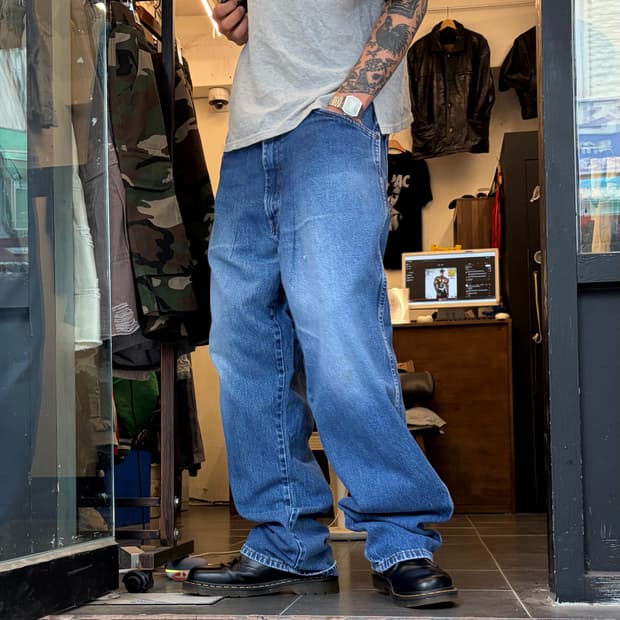 Dickies 워크 데님 힙합팬츠