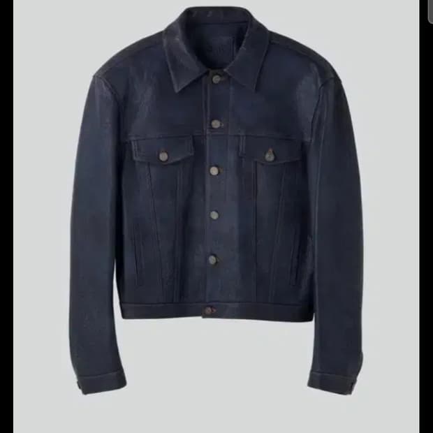 렉토 24fw 빈티지이펙트 데님레더 L사이즈