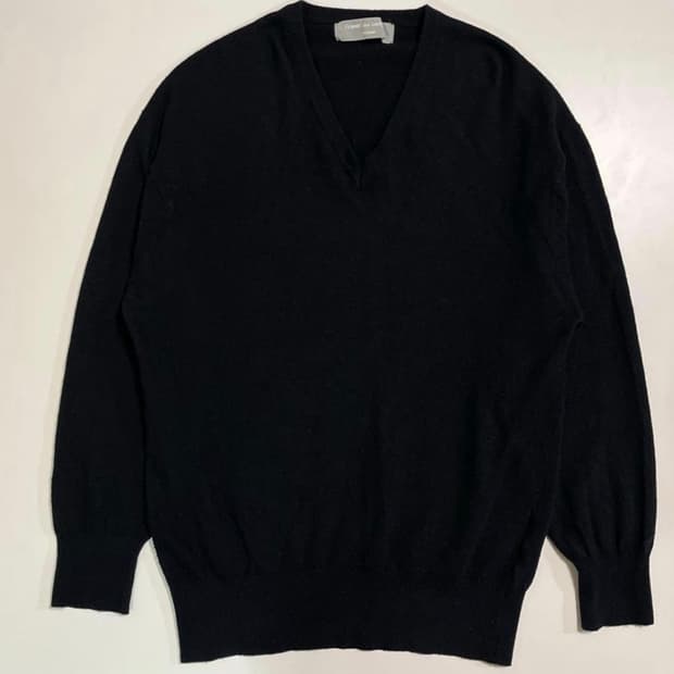 꼼데가르송 옴므 다나카옴므 [田中オム] 브이넥 니트