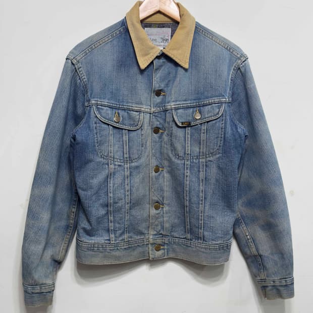 80s Lee 리 스톰라이더 데님 자켓 USA