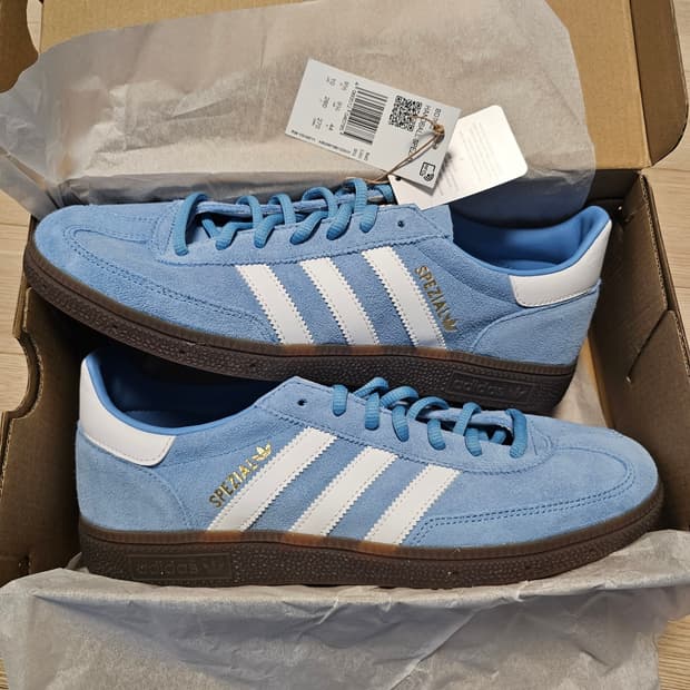 280 새제품) 아디다스 스페지알 핸드볼 라이트 블루 하늘색 BD7632