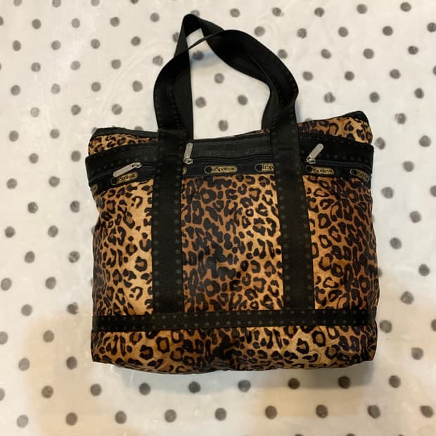 레스포삭 호피 가방