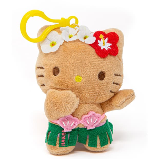정품 하와이 태닝 헬로키티 키링 훌라키티 산리오