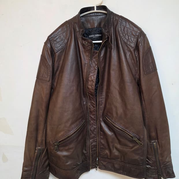 돌체앤가바나 남성 양가죽 자켓 50
