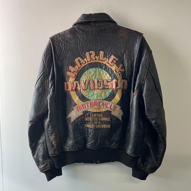 90s 할리데이비슨 가죽 A2자켓
