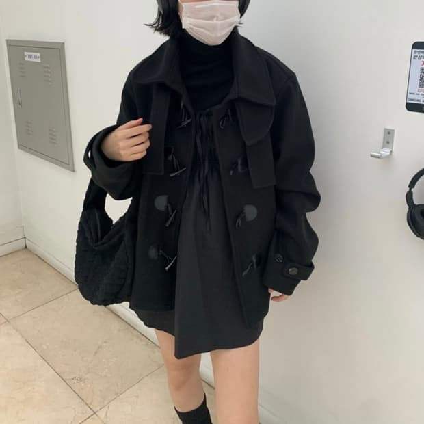 더플 떡볶이 코트