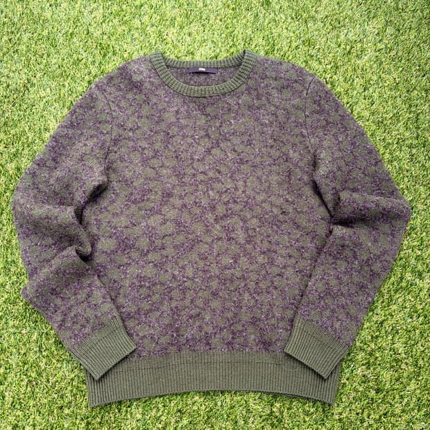 SYSTEM 시스템 알파카 모 니트 부클레 라운드 니트(100)