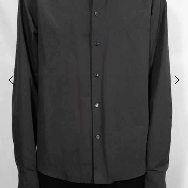 LES 레스 Pin shirt (Charcoal - 2사이즈)