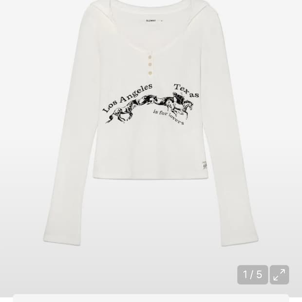 최종가)글로니 텍사스 와플 롱슬리브 s