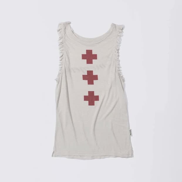 Emergency Muscle Tank Top White