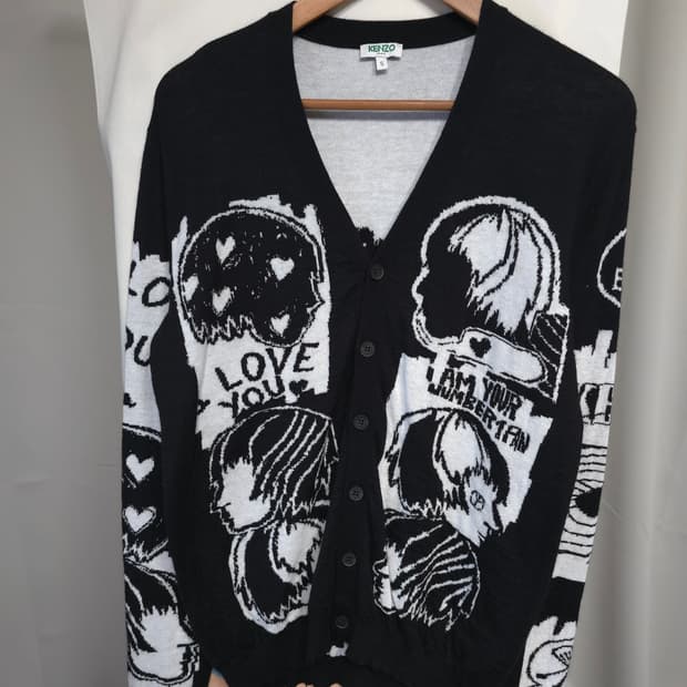 KENZO 겐조 울혼방 가디건 S ✨️정품✨️
