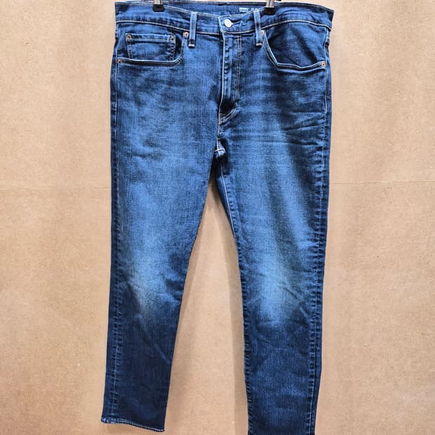 리바이스 502 테이퍼드 핏 윔진 (34X32)