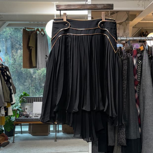 Epitaph 밀리터리 레이어드 플리츠 스커트