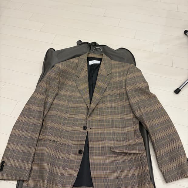 토니웩 체크 블레이저 M