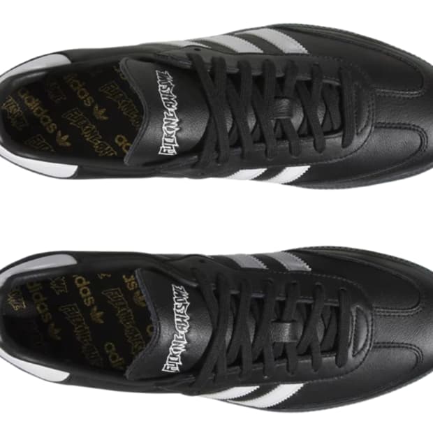 아디다스 x 퍼킹 어썸 삼바 블랙