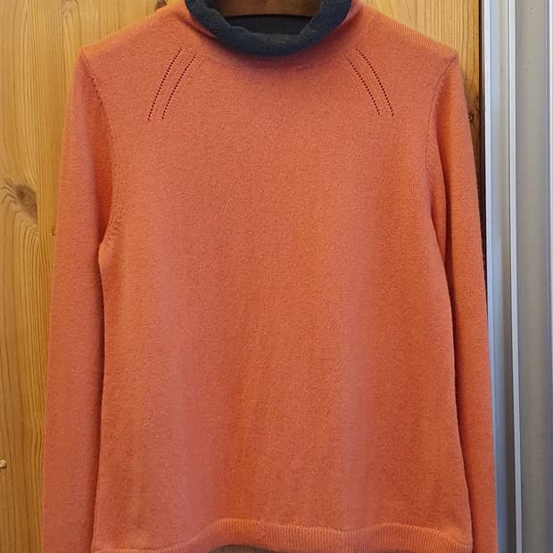 55.헤리티지 캐시미어 크롭니트