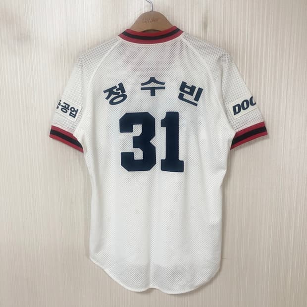 KBO 위팬 두산베어스 올드 홈유니폼/져지 90 #31 정수빈