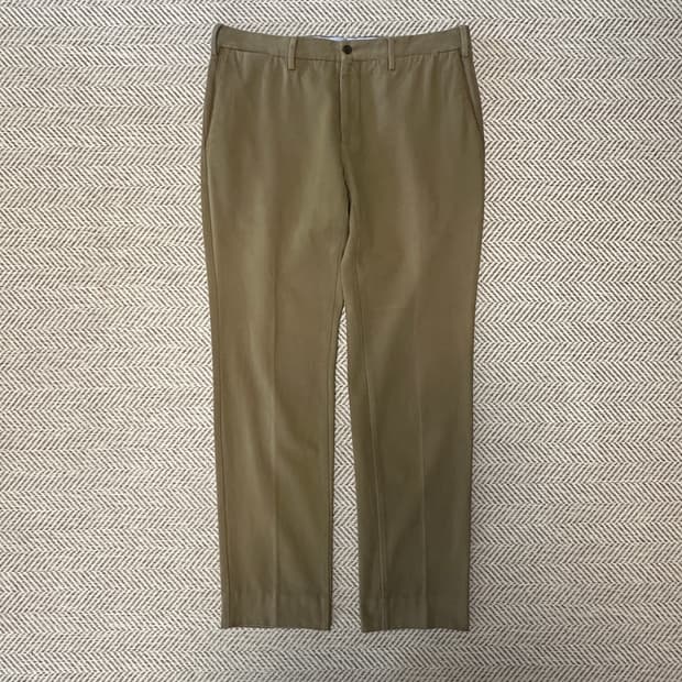 POLO RALPH LAUREN cotton wide pants
