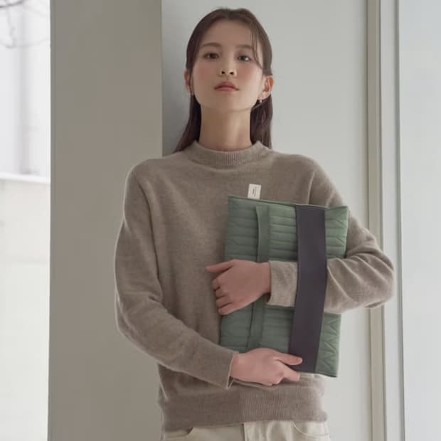 플리츠마마 16인치 노트북 파우치