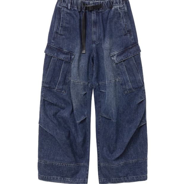 [3] 해칭룸 Mil Pants Denim Blue