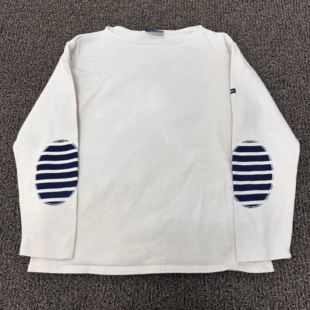 SAINT JAMES 세인트제임스 엘보패치 롱슬리브 맨투맨 SM