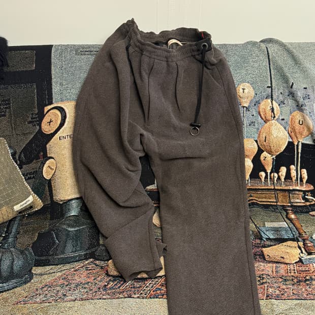 바벨 오브젝트 Mat Wide Pant Brown  (Exclusive)